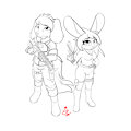 The soldier and the spy(By xXKenTheWolfXx)