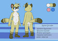 Reference Sheet: Raine Stryder