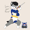 Lunar Wolf Puppy Ranger