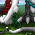 Paw Licking by Zed