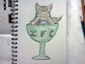 IFC Wolfie in a chalice 