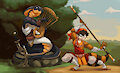 Legends From Larkanum - The Bard and The Monk