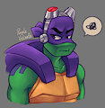 ROTTMNT Don to practice by PurpleVelBeth
