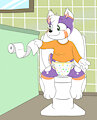 Merry on the Potty (Tato N Nazz) by DanielMania123