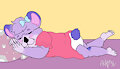 Sleeping Pearl -By AshleyFoxKit-