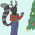 [Request] Decorating The Christmas Tree