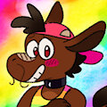 Cartoon Gay Pride Zan Icon