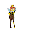 EaterOfSnacks as Honey bee by Dragonzero