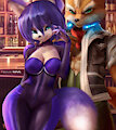 Krystal & Fox by vtal