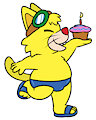 A birthday speedo Spitz