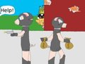 1 day in the life of gaki #5 piggy-banks!!