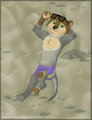 Otter Swim by EbonyFeline
