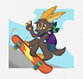 Skater bun