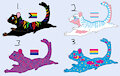 Pride Sugar Gliders Set 1 - Open
