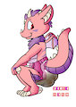 Pinkheart Messy YCH
