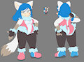 An actual ref sheet by Snowpupper98
