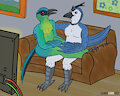 Better than watching TV by sammyhawkOvO