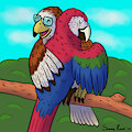 Hatchday hug by sammyhawkOvO