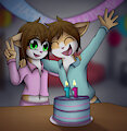 Happy Birthday, twins! by NotHyperion