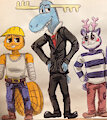 Handy, Lumpy and Mime