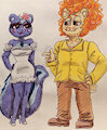 Petunia and Disco Bear