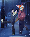 A cold night by KDraws