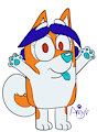 Bluey-a-fied by MuffinFluffer