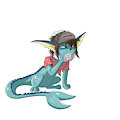 New Profile Icon - Vaporeon Misty by RileySkullDragon