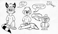 [Old Art] They Killed Aeris! by passivesmoking