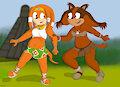Two tribal girls by Rasik