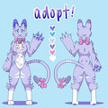 Cotton Candy Serval Adopt [OPEN]