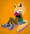 Wolf gf in Adidas w/ Bubblegum Alt