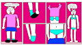 Sara The Rabbit Undressed by MaxandRubyFan