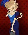 Samantha the cat by rick2tails