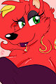The Red Lady by cindyrubycutie