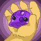 Li'l slime in hand