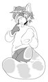 This sweater is too big .. (Art by Phytoplex)