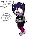 Mattie's neat outfit