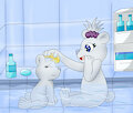Peggy and Paul Bath-Time (by Rouyuki) by BunPatrol