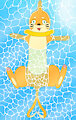 Buizel enjoying a hot summer day SFW by JakuyaArt