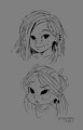 Human Tumelo Sketch Portraits by Tumelo