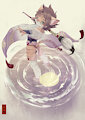 Dancing with moon by Shigouki