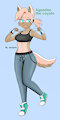 Commission 44: Agustine the coyote
