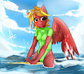 seeking waves by Zcomic