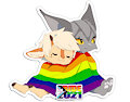 Dream and Tasia Pride Chibis by TibbyLTP