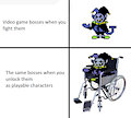 video game bosses be like