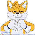 Heart Sign Sticker by SonicSpirit by TailsTheBoywife
