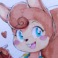 OC Marie Owens🐿️💕 by AbesDrawings