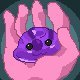 Lookit! I got a slime!