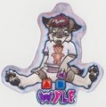 Wylf badge - hu, it's same color i think it's ok by Wylf